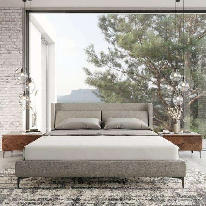 Best Upholstered Platform Beds Allmodern Esco Upholstered Low Profile Platform Bed